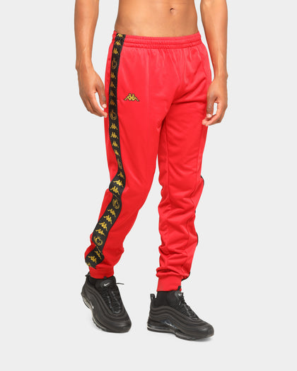 Kappa Kappa X Culture Kings Authentic Karmine Trackpant Red/Gold