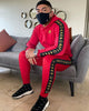 Kappa Kappa X Culture Kings Authentic Karmine Trackpant Red/Gold