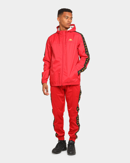 Kappa Kappa X Culture Kings Authentic Karmine Trackpant Red/Gold