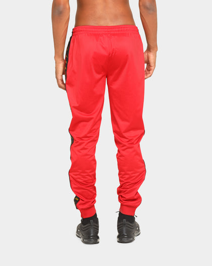 Kappa Kappa X Culture Kings Authentic Karmine Trackpant Red/Gold