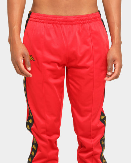 Kappa Kappa X Culture Kings Authentic Karmine Trackpant Red/Gold