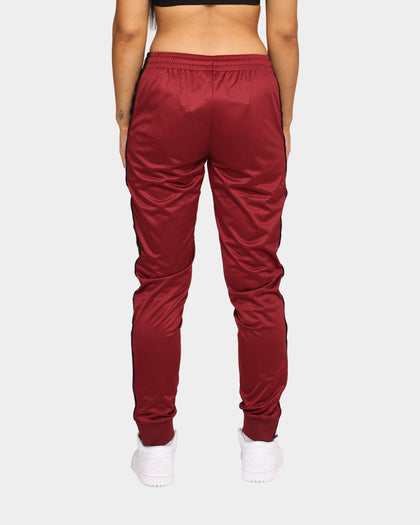 Kappa Kappa x Culture Kings Authentic Karmine Trackpant Burgundy/Gold