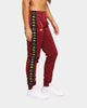 Kappa Kappa x Culture Kings Authentic Karmine Trackpant Burgundy/Gold