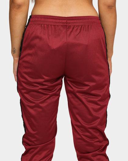 Kappa Kappa x Culture Kings Authentic Karmine Trackpant Burgundy/Gold