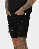 Saint Morta Bandana Summum Shorts Black/White