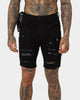 Saint Morta Bandana Summum Shorts Black/White