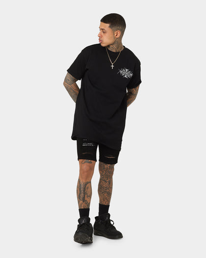 Saint Morta Bandana Summum Shorts Black/White
