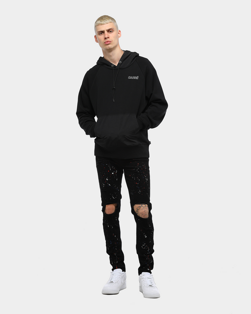 Carré Lafayette Endommage Jean Black