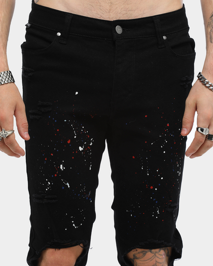 Carré Lafayette Endommage Jean Black