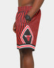 Mitchell & Ness Men's Chicago Bulls 1997 Striped SM Short Black/Red