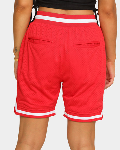 Saint Morta Men's Icon Mesh Basketball Short Red/White