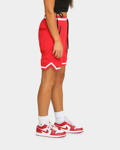 Saint Morta Men's Icon Mesh Basketball Short Red/White