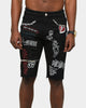 Lifted Anchors Men's Barker Denim Shorts Black