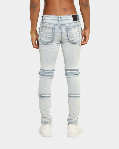 Carré Men's Moto Man Jean Light Blue