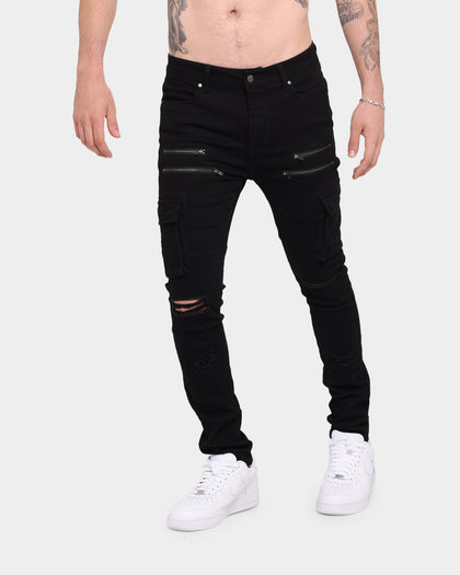Carré Mono Elite Jean Black