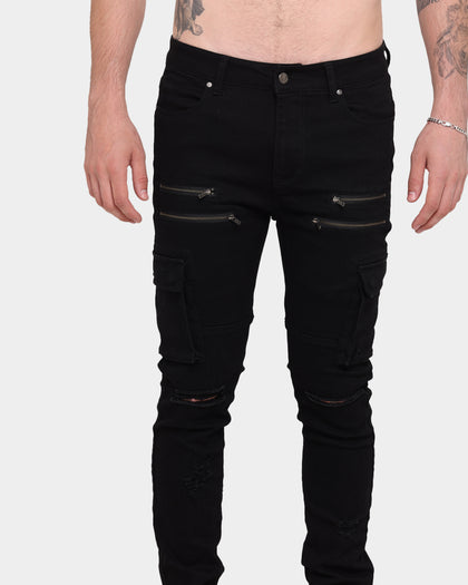 Carré Mono Elite Jean Black
