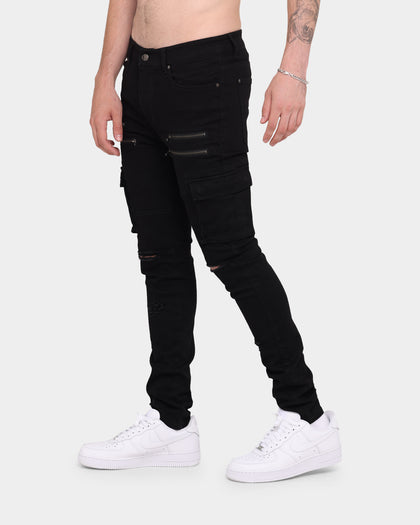 Carré Mono Elite Jean Black