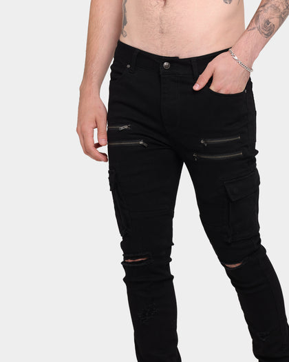 Carré Mono Elite Jean Black