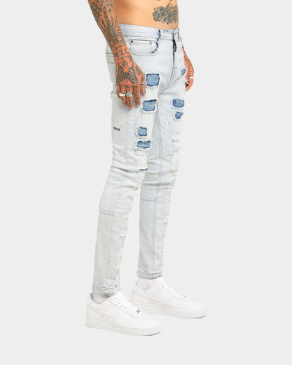 Dead Studios Destroy Jean Superwash Blue