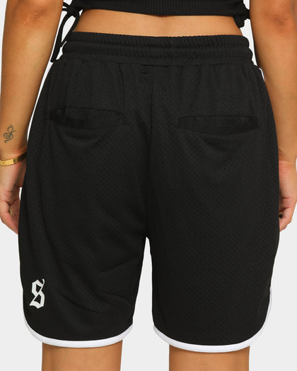 Saint Morta Era Mesh Basketball Short Black/White