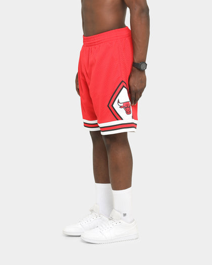 Mitchell & Ness Chicago Bulls Swingman Shorts Red