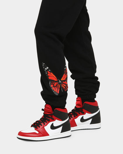 Loiter Butterfly Effect Trackpants Black
