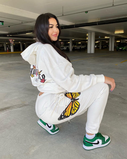 Loiter Butterfly Effect Trackpants Off White