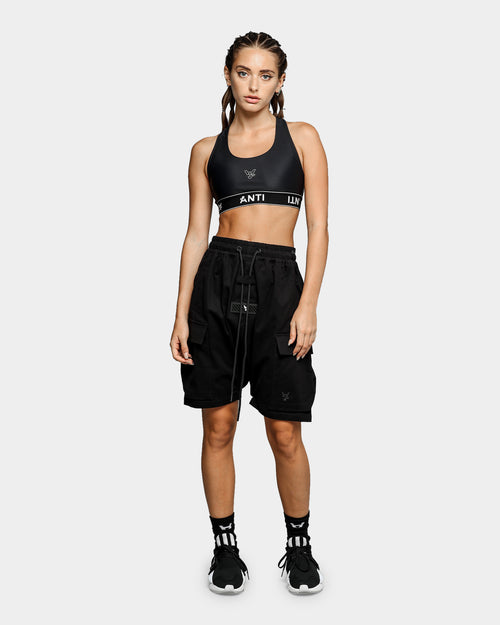 The Anti Order Type Machine Shorts Black