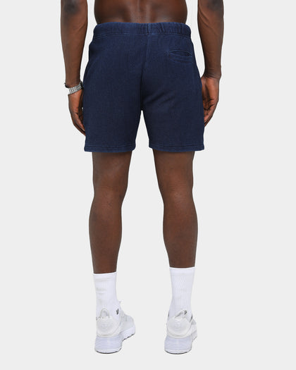 Champion Rev Weave Rebound Short Indigo Washed