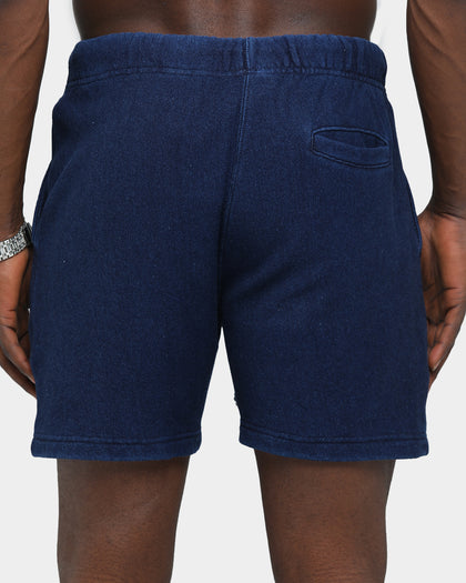 Champion Rev Weave Rebound Short Indigo Washed