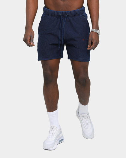 Champion Rev Weave Rebound Short Indigo Washed