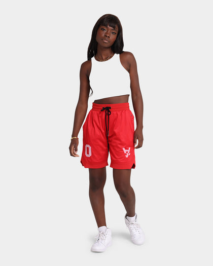 The Anti Order A8 Mesh Basketball Shorts Red/White