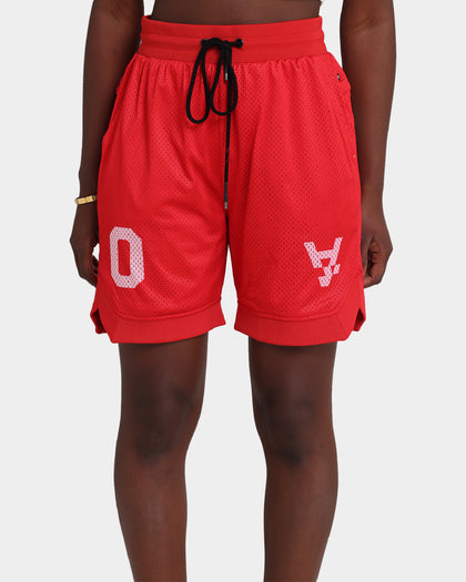 The Anti Order A8 Mesh Basketball Shorts Red/White
