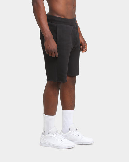 Champion Rev Weave React Script Shorts Black