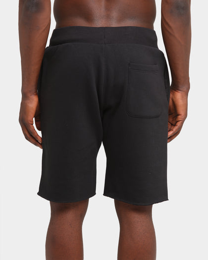 Champion Rev Weave React Script Shorts Black