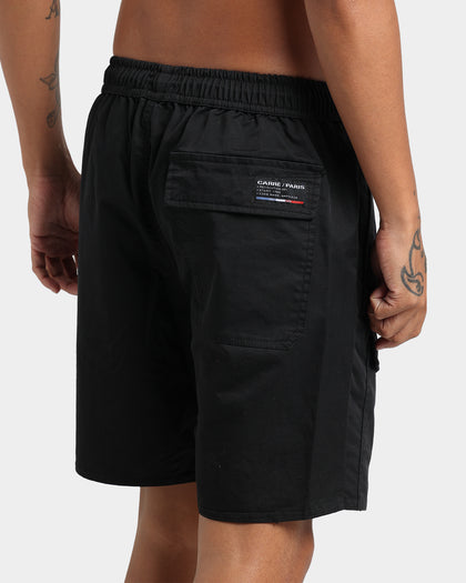 Carré Artisan Cargo Short Washed Black