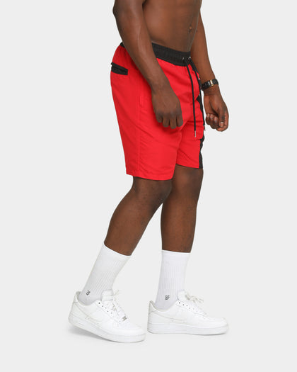 Carré Men's Side Piece Track Short Red/Black