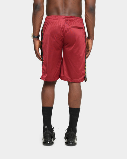 Kappa Kappa x Culture Kings Authentic Finix Short Burgundy/Gold
