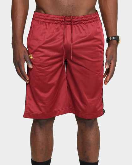 Kappa Kappa x Culture Kings Authentic Finix Short Burgundy/Gold