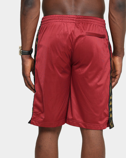 Kappa Kappa x Culture Kings Authentic Finix Short Burgundy/Gold