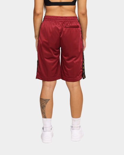 Kappa Kappa x Culture Kings Authentic Finix Short Burgundy/Gold