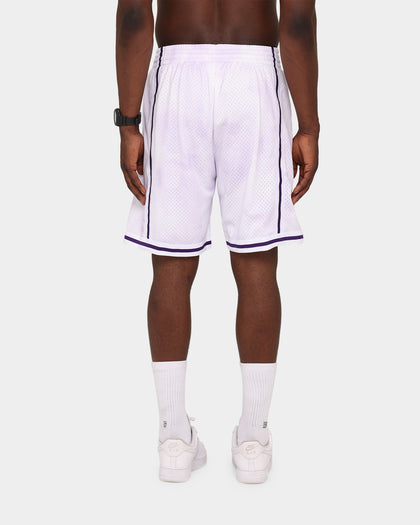 Mitchell & Ness Los Angeles Lakers "Cloudy Skies" Swingman Shorts Purple