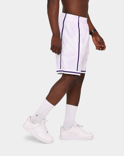 Mitchell & Ness Los Angeles Lakers "Cloudy Skies" Swingman Shorts Purple