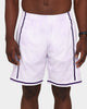 Mitchell & Ness Los Angeles Lakers "Cloudy Skies" Swingman Shorts Purple