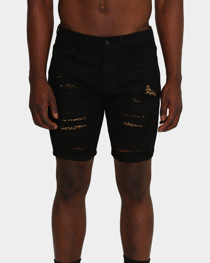 Saint Morta Animal Summum Shorts Black/Brown