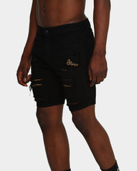 Saint Morta Animal Summum Shorts Black/Brown