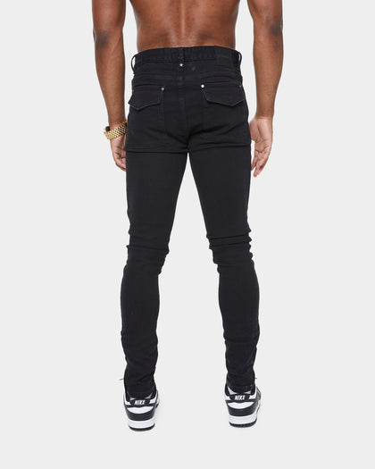 Carré Artisan Cargo Jean Black