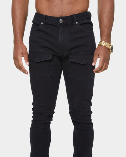 Carré Artisan Cargo Jean Black