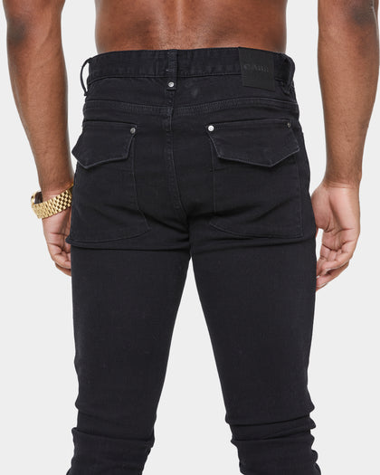 Carré Artisan Cargo Jean Black