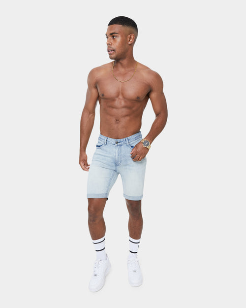 Carré Classique Jean Short Vintage Blue